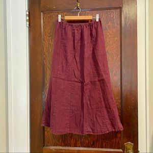 Flax Linen Skirt